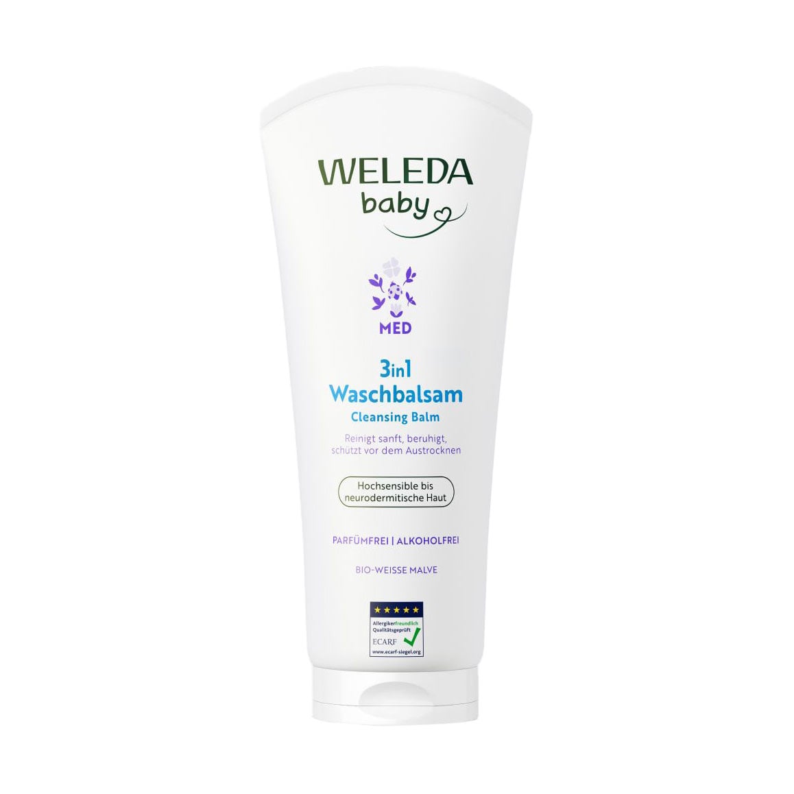 Дитячий очищувальний бальзам для тіла 3 в 1 Weleda Baby Med 3 In 1 Cleansing Balm, 200 мл
